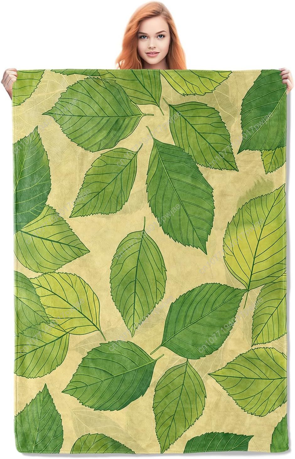 Home Textiles Towel - ผ้าห่มลายกวางมูสสไตล์วินเทจ ของขวัญสำหรับผู้ใหญ่และเด็ก ผ้าห่มนุ่ม อุ่น น้ำหนักเบา สบาย