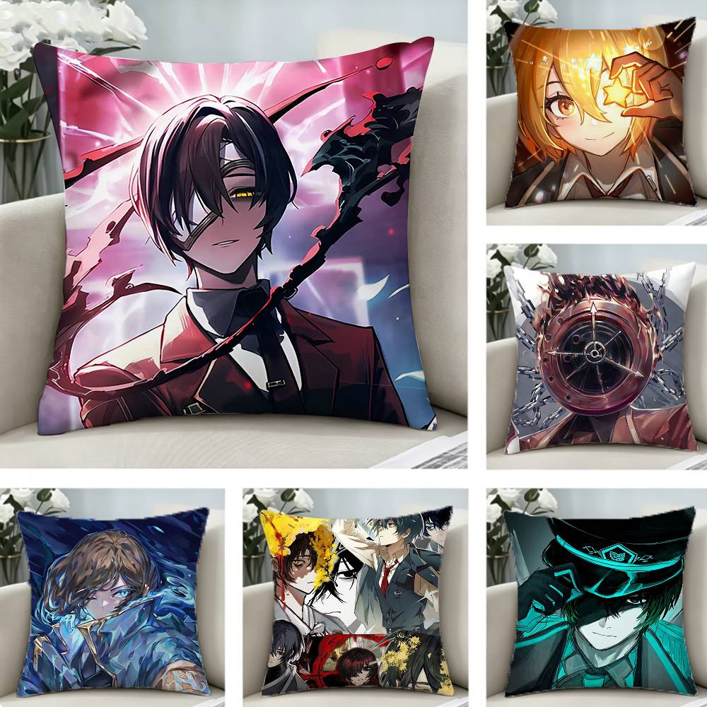 Home Textiles Company - เกม RPG L-Limbus Company ปลอกหมอนลายพิมพ์สำหรับห้องนั่งเล่นปลอกหมอนอิงโซฟา