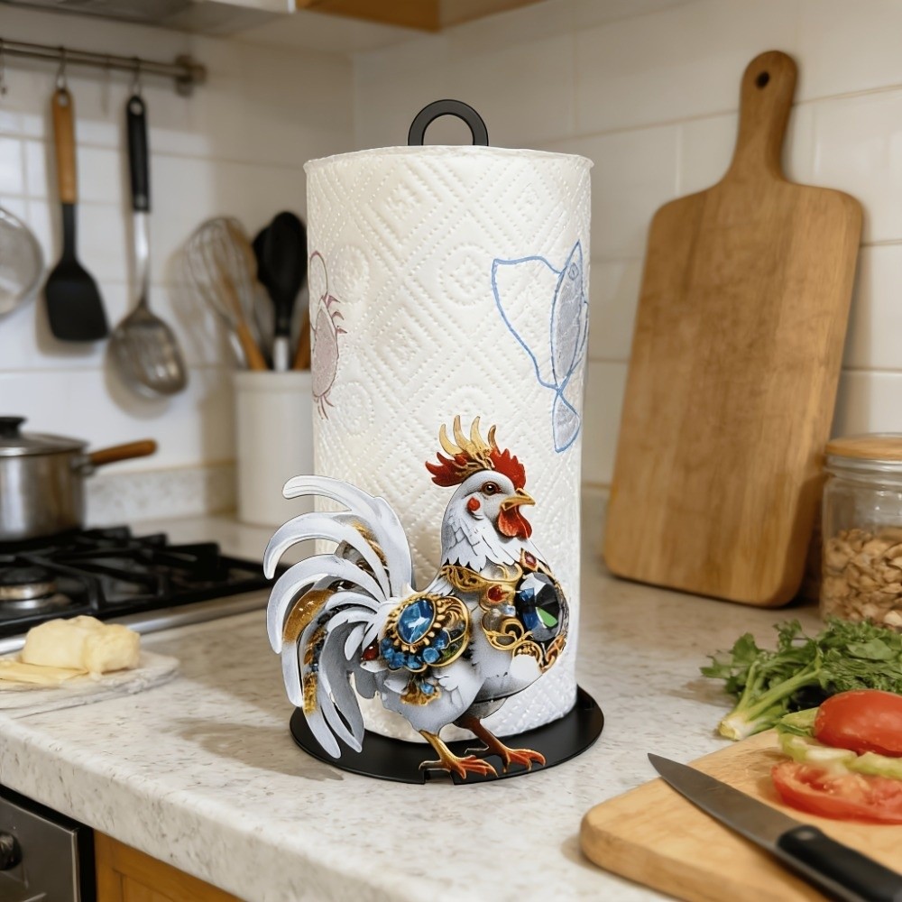 Home Textiles Towel - ที่วางกระดาษทิชชูรูปไก่ตั้งพื้น ของตกแต่งบ้าน ที่วางกระดาษม้วน ที่เก็บกระดาษทิชชู ของตกแต่งบ้าน