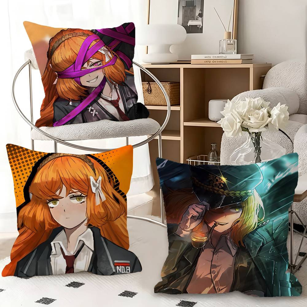 Home Textiles Company - ปลอกหมอนอิงแฟชั่นลายเกม Limbus Company รุ่น Ishmael 1