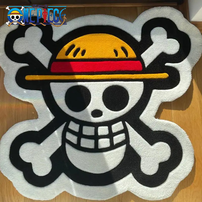 Home Textiles Blanket - One Pieceพรมอะนิเมะผ้าห่มข้างเตียงชั้นโซฟาเบาะห้องนั่งเล่นห้องนอนห้องครัวพรมพักเท้าตกแต่งบ้านของขวัญ