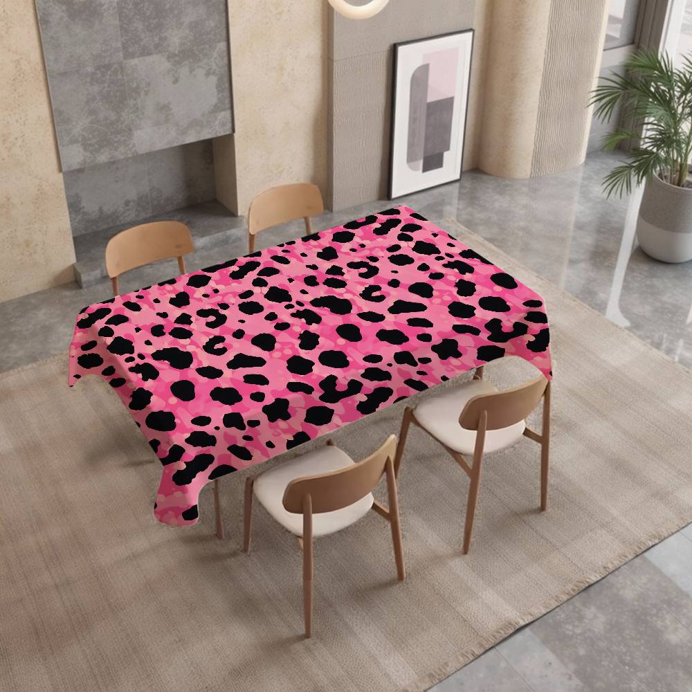 สีชมพูแฟชั่นเสือดาวพิมพ์รูปแบบ - Home Textiles Classic Fashion บทวิจารณ์และราคา