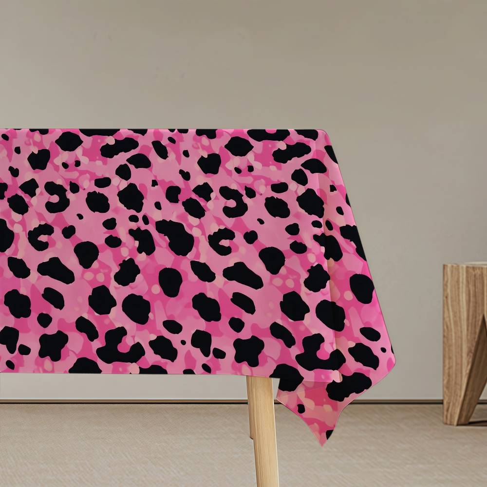 สีชมพูแฟชั่นเสือดาวพิมพ์รูปแบบ - Home Textiles Classic Fashion บทวิจารณ์และราคา