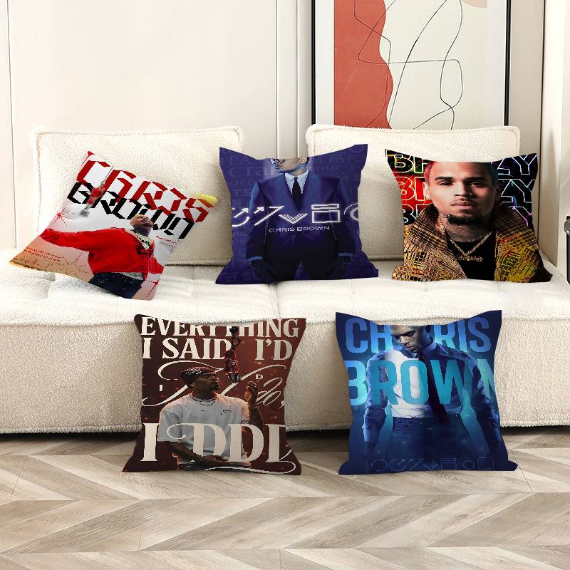 คริส บราวน์ หมอนอิงลายภาพยนตร์ - Home Textiles Classic Fashion บทวิจารณ์และราคา