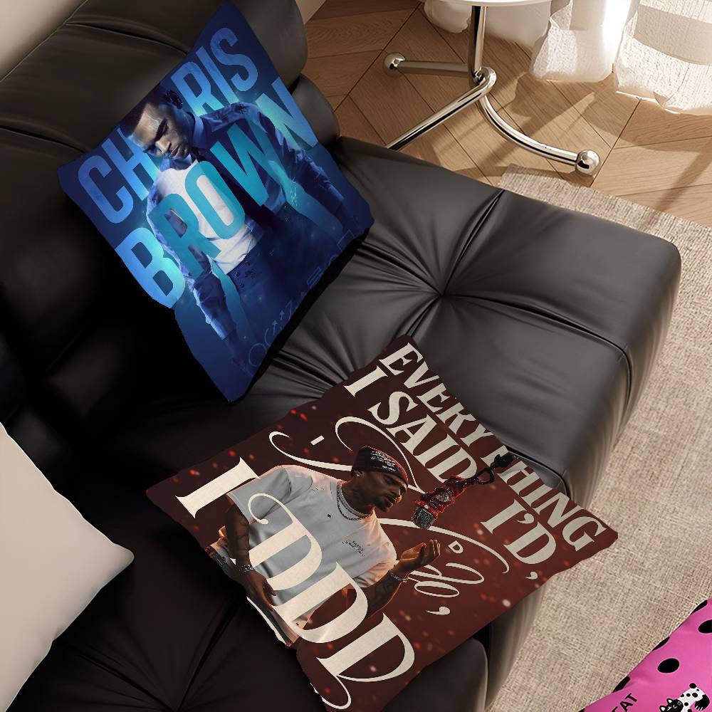 คริส บราวน์ หมอนอิงลายภาพยนตร์ - Home Textiles Classic Fashion บทวิจารณ์และราคา