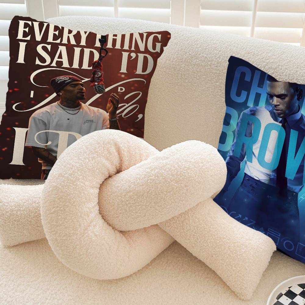 คริส บราวน์ หมอนอิงลายภาพยนตร์ - Home Textiles Classic Fashion บทวิจารณ์และราคา