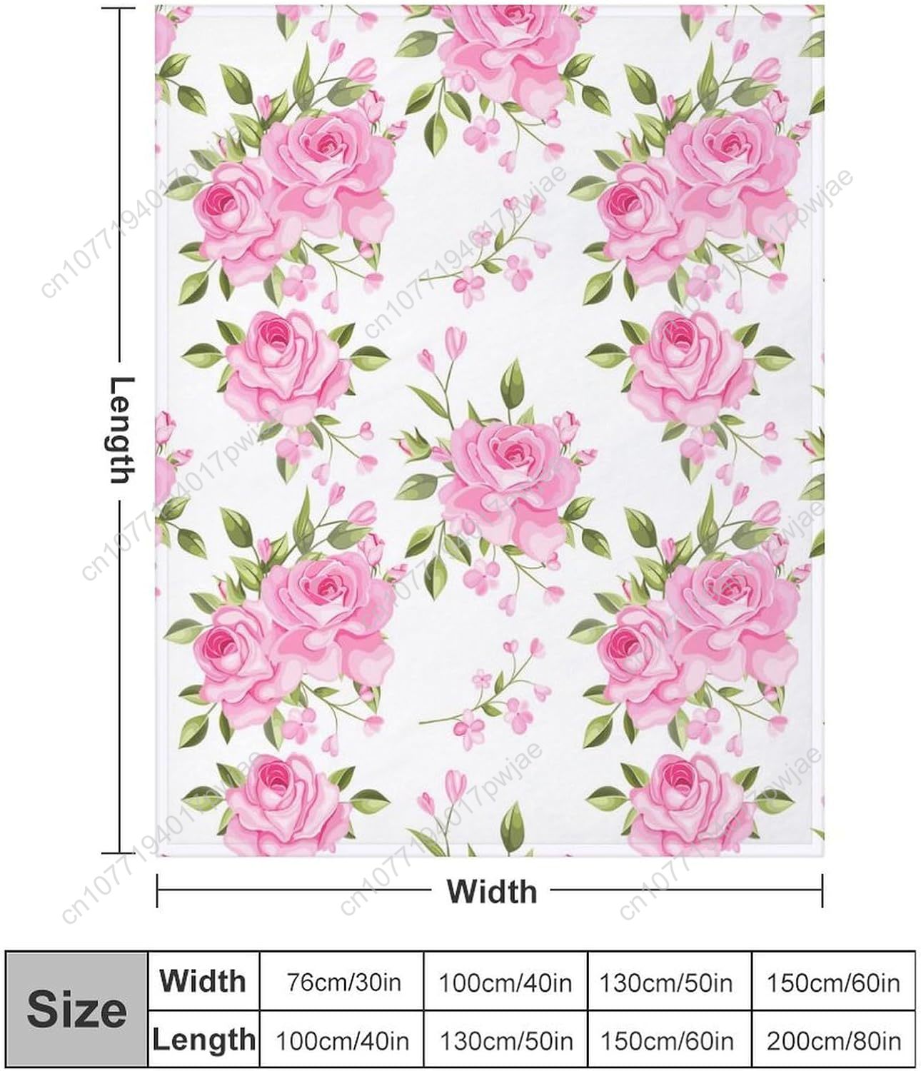 ผ้าห่มลายดอกไม้สีชมพู ของขวัญต - Home Textiles Towel บทวิจารณ์และราคา