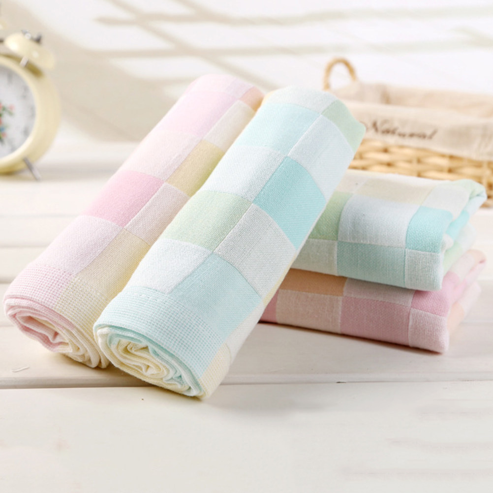 ผ้าขนหนูผ้าก๊อซสองชั้น 3 ชิ้น  - Home Textiles Towel Set บทวิจารณ์และราคา