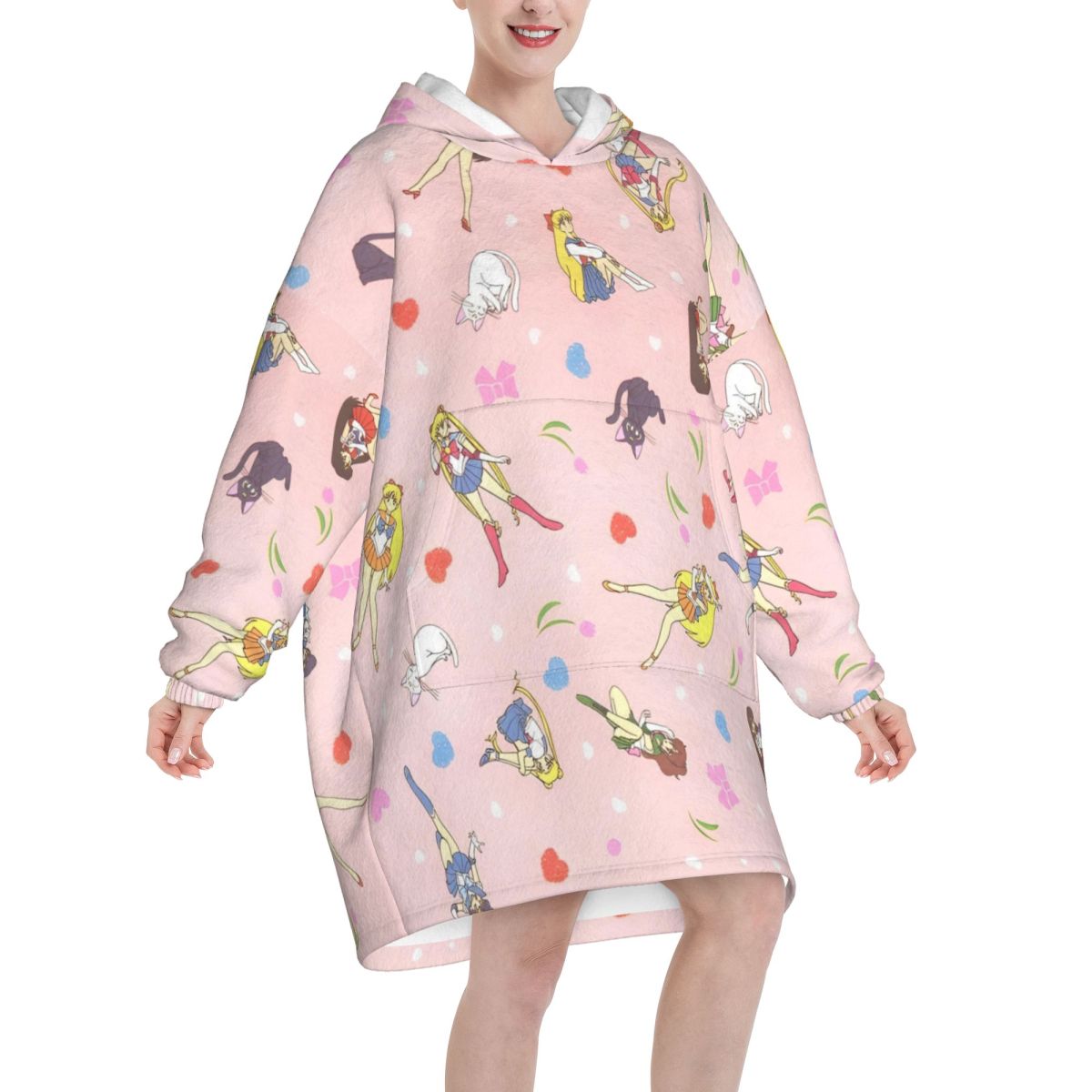 เสื้อคลุมฮู้ดอนิเมะสาวน้อยเซเล - Home Textiles Blanket บทวิจารณ์และราคา