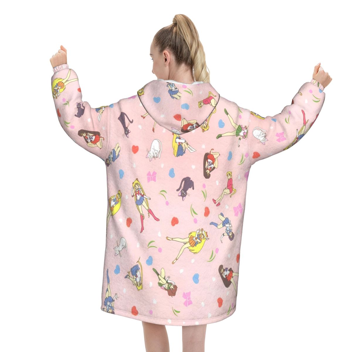 เสื้อคลุมฮู้ดอนิเมะสาวน้อยเซเล - Home Textiles Blanket บทวิจารณ์และราคา