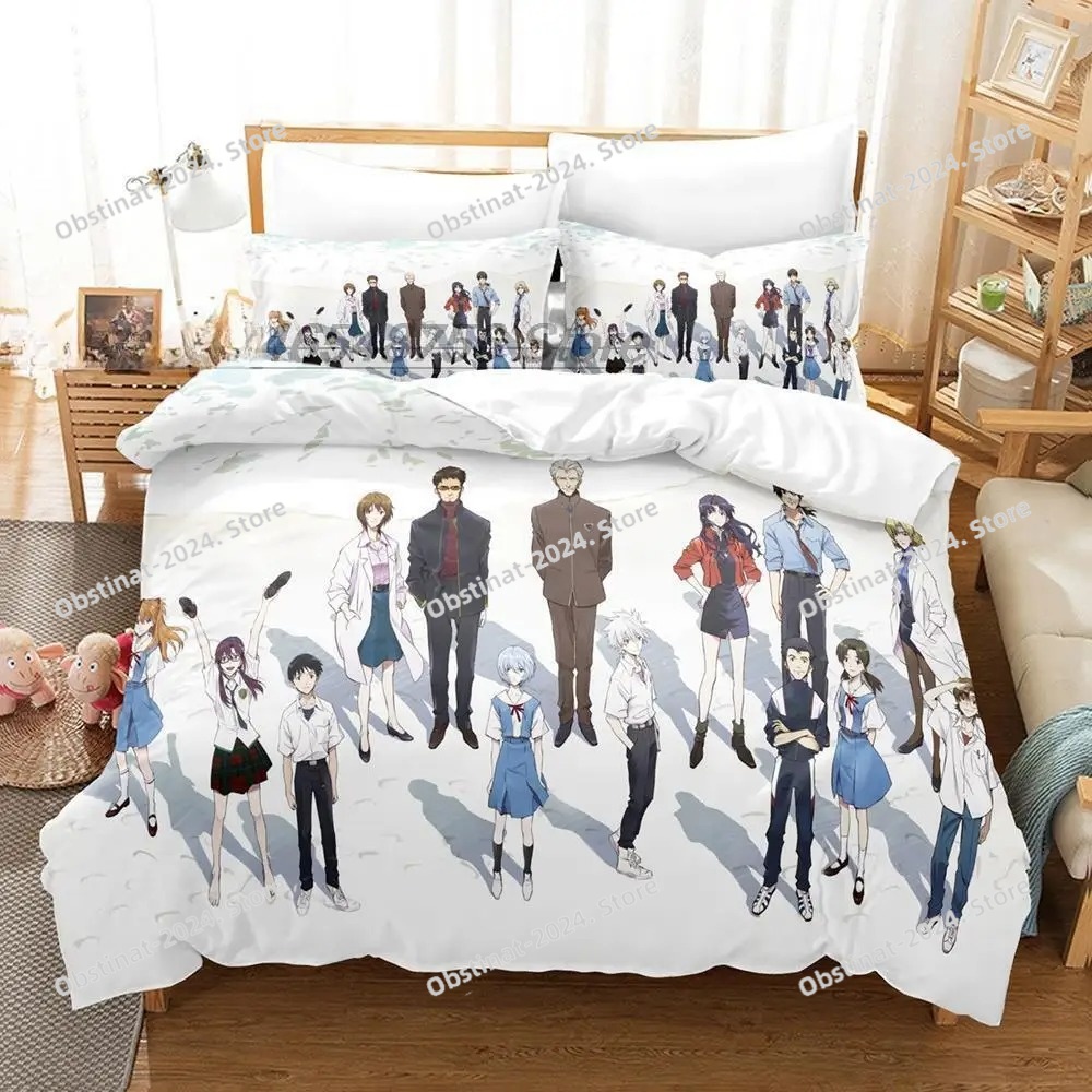 ชุดเครื่องนอนลายอนิเมะ FLCL พิ - Home Textiles Classic Fashion บทวิจารณ์และราคา