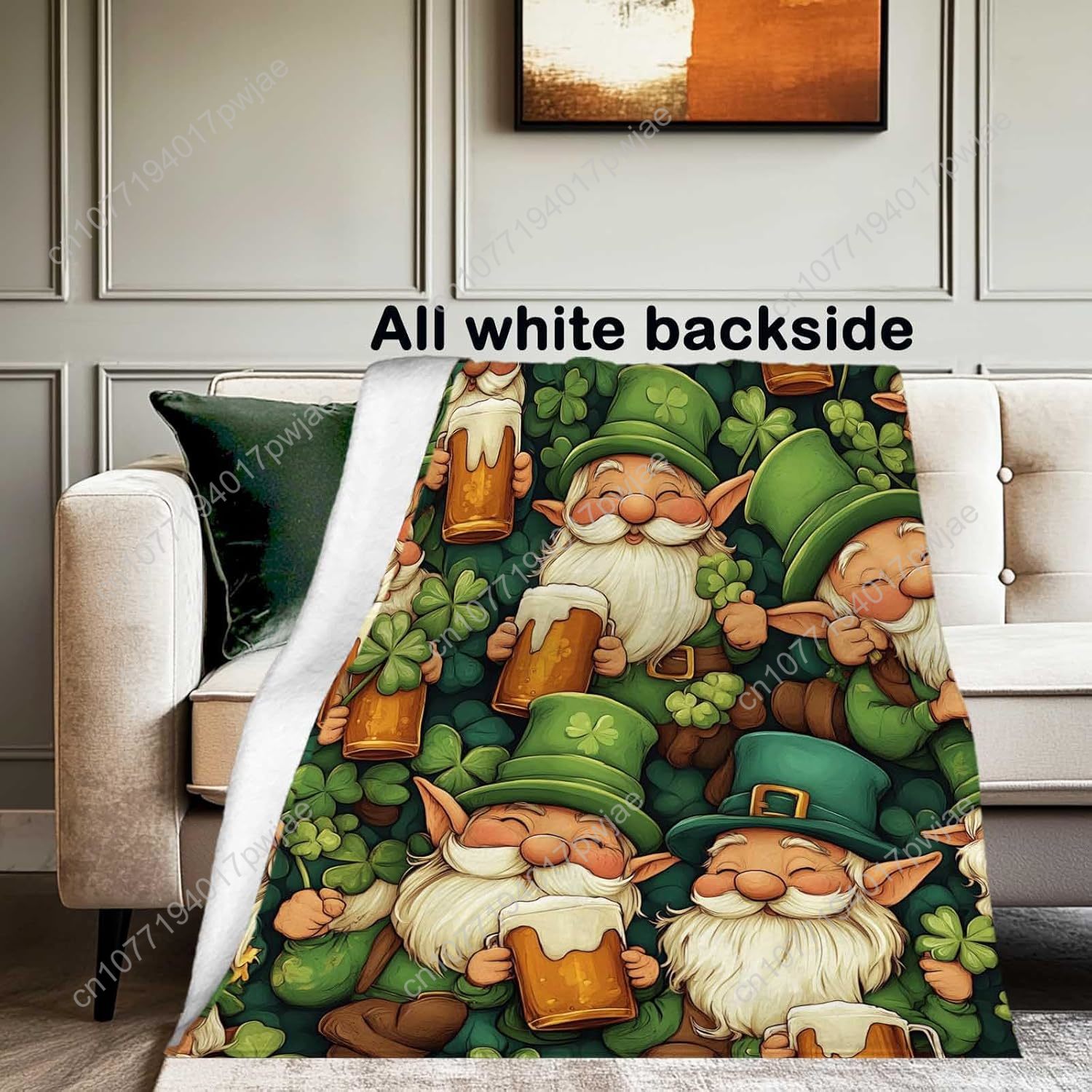 ผ้าห่มลายกู๊ดแมนวันเซนต์แพทริก - Home Textiles Towel บทวิจารณ์และราคา