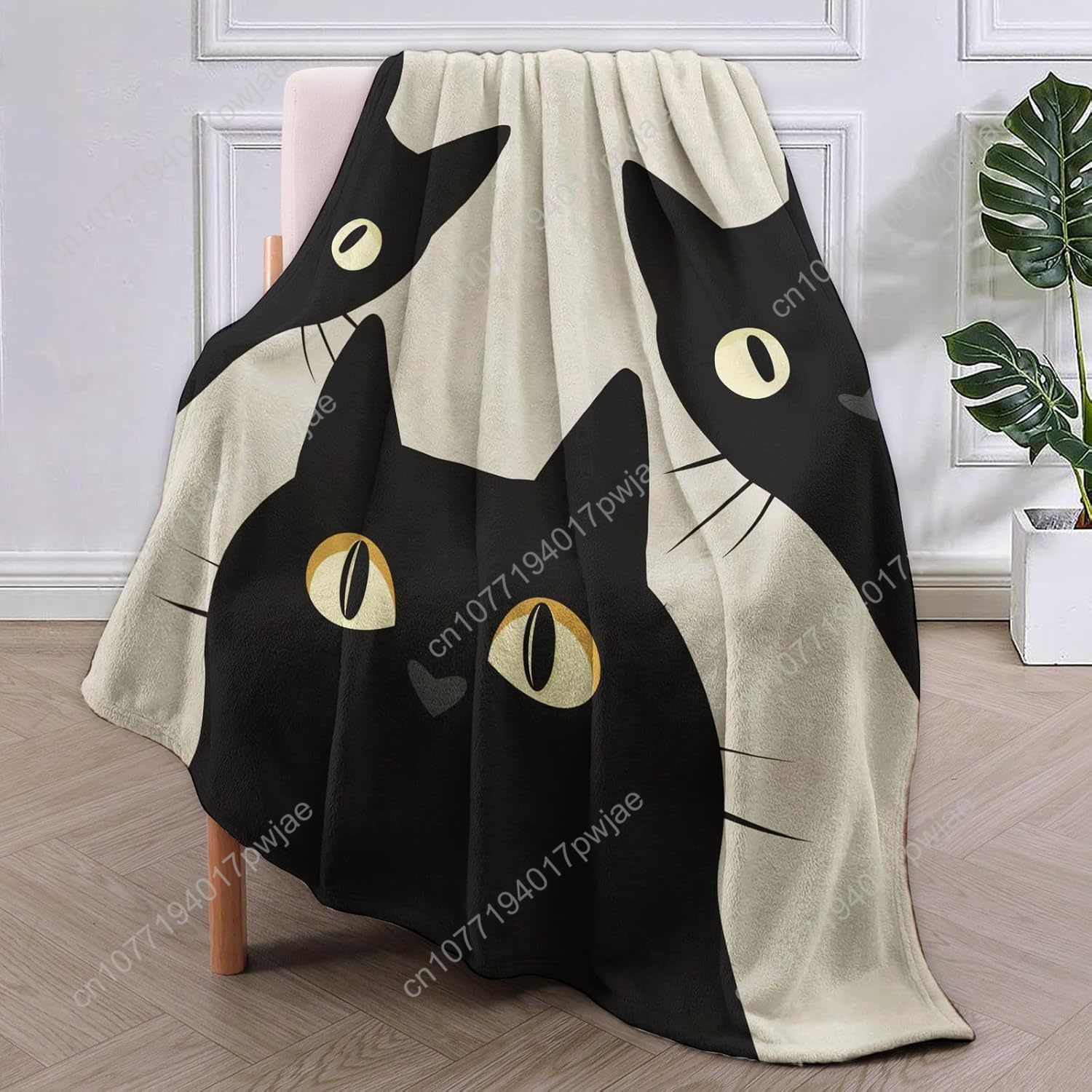 ผ้าห่มลายแมวตลกๆ ของขวัญสำหรับ - Home Textiles Towel บทวิจารณ์และราคา