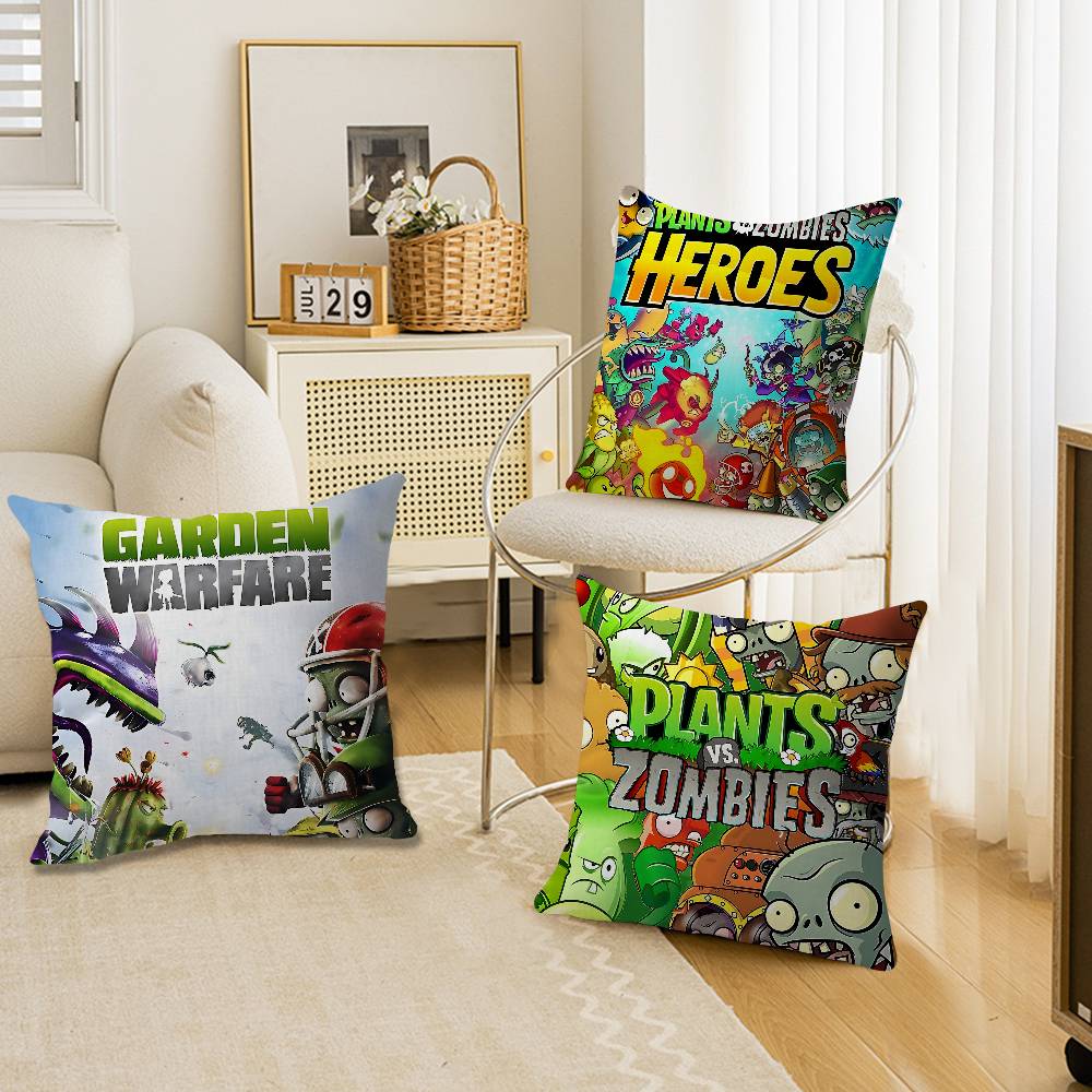 หมอนอิงลายเกมคลาสสิค พืชปะทะซอ - Home Textiles Classic Fashion บทวิจารณ์และราคา