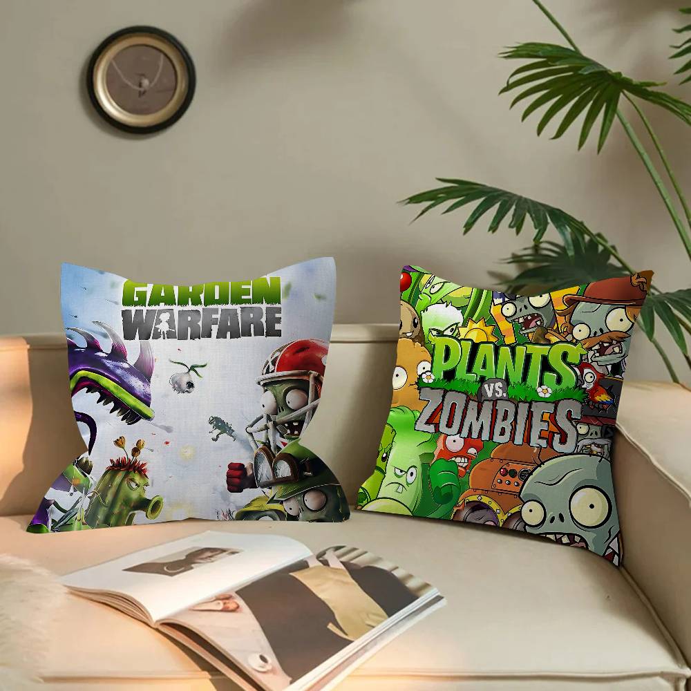หมอนอิงลายเกมคลาสสิค พืชปะทะซอ - Home Textiles Classic Fashion บทวิจารณ์และราคา
