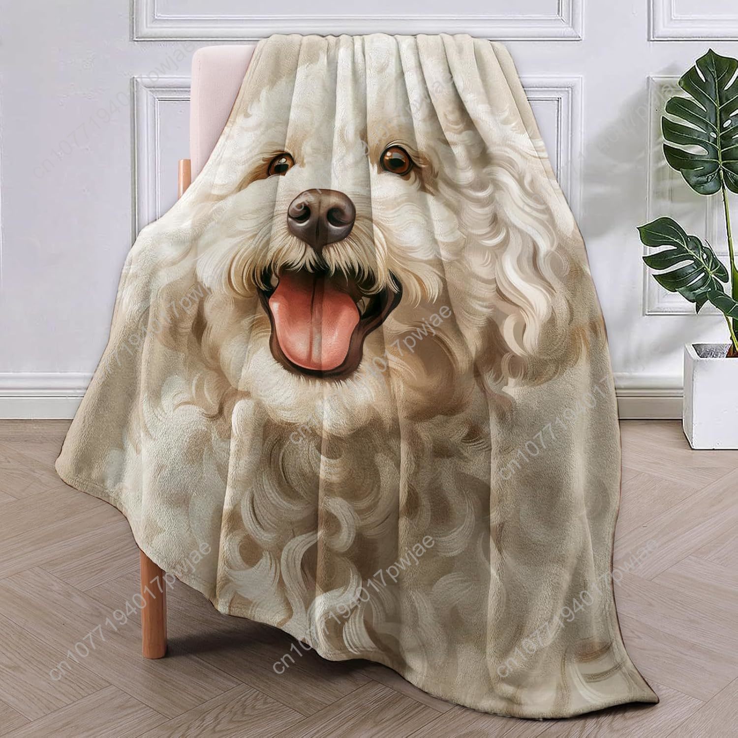 ผ้าห่มลายภาพสุนัขพุดเดิ้ลแสนสุ - Home Textiles Towel บทวิจารณ์และราคา