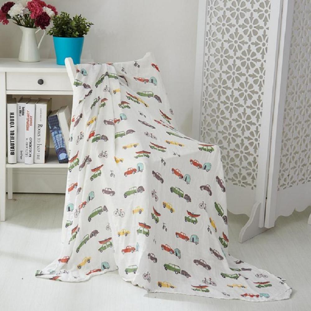 ผ้าห่มมัสลินเด็กอ่อน ขนาด 47x4 - Home Textiles Blanket บทวิจารณ์และราคา