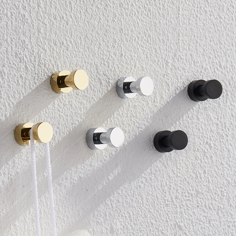 2/3/4/5Pcs ทองเหลือง Robe Hook - Home Textiles Towel บทวิจารณ์และราคา