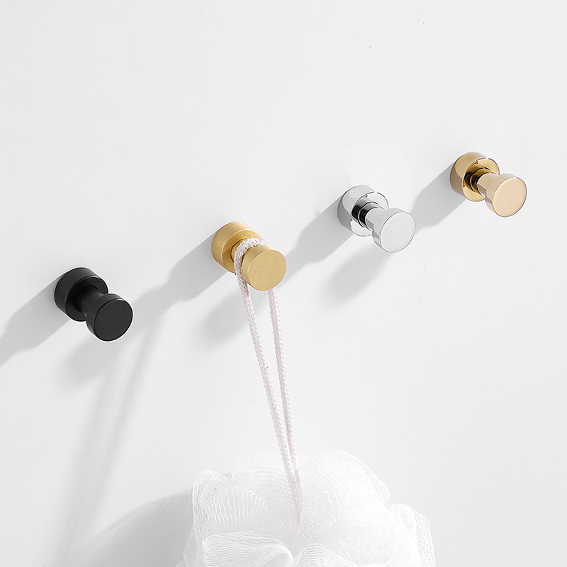 2/3/4/5Pcs ทองเหลือง Robe Hook - Home Textiles Towel บทวิจารณ์และราคา