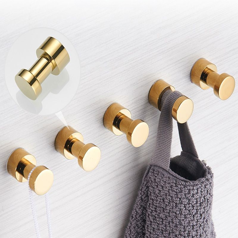 2/3/4/5Pcs ทองเหลือง Robe Hook - Home Textiles Towel บทวิจารณ์และราคา